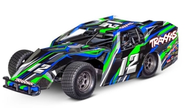 TRX104354-74-GRN Slash Modified BL-2S grün 1/10 Dirt Oval Racer RTR